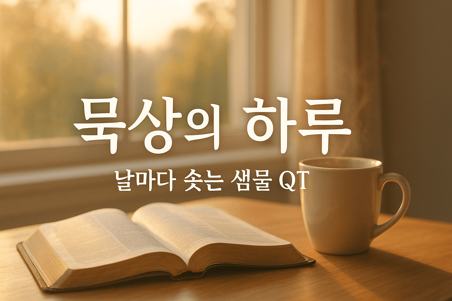 날마다 솟는 샘물 QT